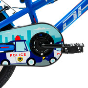 Bicicleta Copii DHS Police - 16 Inch, Albastru