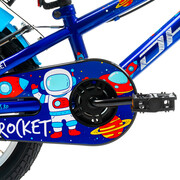 Bicicleta Copii DHS Rocket - 16 Inch, Albastru