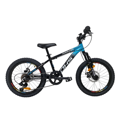 Bicicleta Copii Dhs Terrana 2023, model 2026 - 20 Inch, Violet-Roz