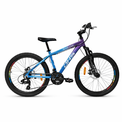 Bicicleta Copii Dhs Terrana 2423, model 2026 - 24 Inch, Portocaliu-Negru