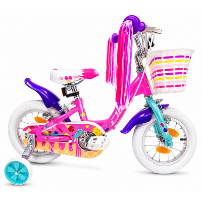 Bicicleta Copii DHS Rocket - 12 Inch, Albastru inchis