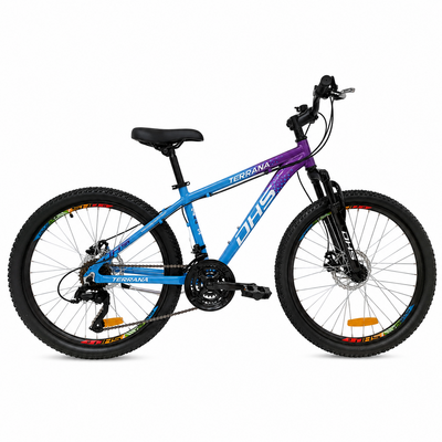 Bicicleta Copii Dhs Terrana 2423B, model 2026 - 24 Inch, Roz-Violet