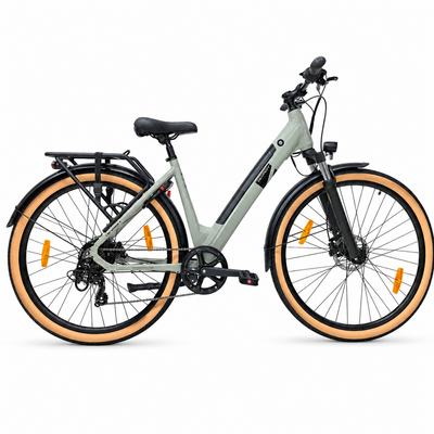 Bicicleta electrica Oras Devron 28200 - 28 inch, L, Gri Inchis