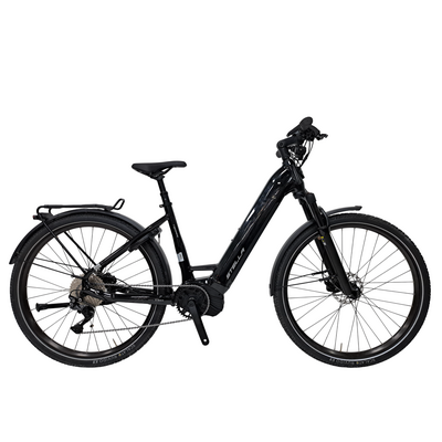 Bicicleta electrica Trekking Stella Tierra - 29 inch, 10V, L, Negru lucios