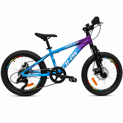 Kids Bike Dhs Terrana 2023B, model 2026 - 20 Inch, Orange-Black