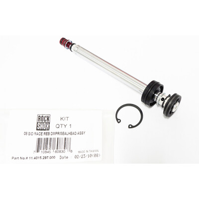 08 Sid Race Reb Dmpr/Sealhead/Bolt - Silver-Black
