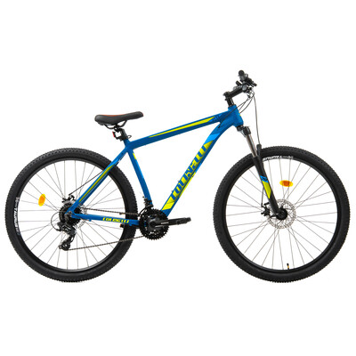 Bicicleta MTB Colinelli COL25, Marimea M, 29 inch, Albastru, Schimbator Shimano ST-EF500 EZ-FIRE PLUS, 24 Viteze, Cadru Aluminiu, Frane pe Disc