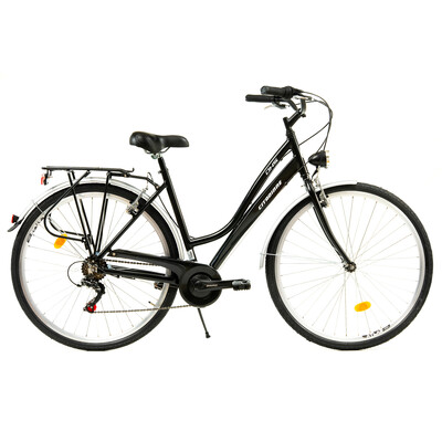 Bicicleta Oras Dhs City 28001 - 28 Inch, L, Argintiu