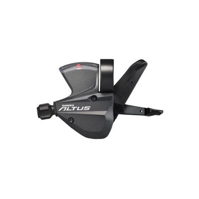 Maneta schimbator stanga Shimano ASLM370LB, 3 viteze, cablu 1800 mm