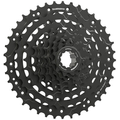 Pinioane Bicicleta Casetate Shimano Cues CS-LG300-9 - 11-41T, 9 Viteze, Negru