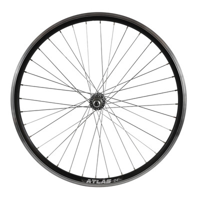 Roata Fata Bicicleta Cerurim 24 Inch, 36H, 507 x 18, Negru