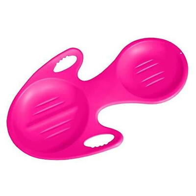 Sanie Copii Glider Plastic Dubla - Verde