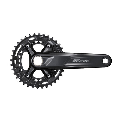 Angrenaj Pedalier Shimano Deore M4100-2 - Brat 170 Mm, 26/36 T, Negru