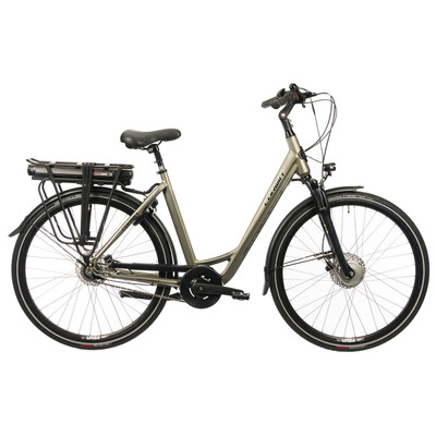 Bicicleta Electrica Corwin 28326 - 28 Inch, 530mm, frane hidraulice, Gri Lucios