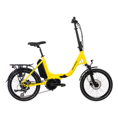 Bicicleta Electrica Pliabila Devron 20126 - 20 Inch, M, Negru