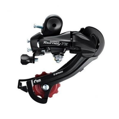 Schimbator spate 6 viteze Shimano ARDTZ500GSD, brat lung, prindere directa