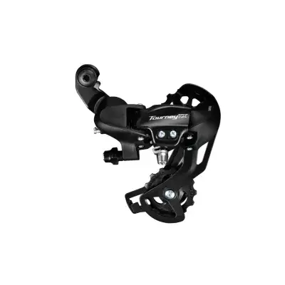 Schimbator spate 7/8 viteze Shimano Tourney SGS ARDTX800SGSL, negru