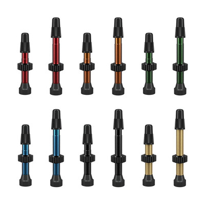 Set Valve WTB TCS Tubeless Presta FV, 34mm - 2 Buc, Rosu