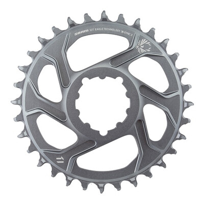 Foaie Angrenaj Sram X-Sync2 Eagle - 32 T, Gri