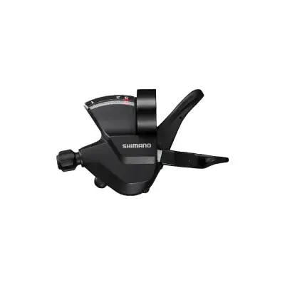 Maneta schimbator stranga 3 viteze Shimano Altus ASLM315LB, RAPIDFIRE PLUS, 1800 mm, negru