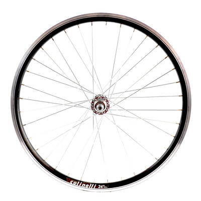 Roata Spate Cerurim, Janta Dubla Atlas - 24 Inch, 36H, 507 x 18, Negru