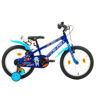 Bicicleta Copii DHS Dino - 18 Inch, Negru