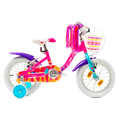 Bicicleta Copii DHS Unicorn - 16 Inch, Albastru