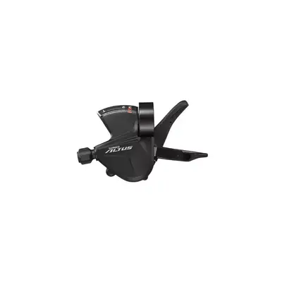Maneta schimbator stanga Shimano Altus ASLM2010LB, 3 viteze, negru