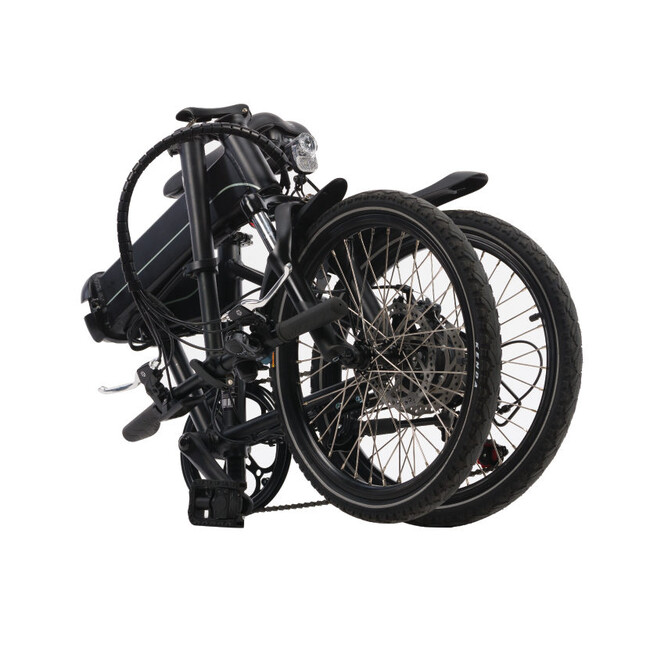 Bicicleta Electrica Pliabila Devron 20201 - 20 inch, S, Negru