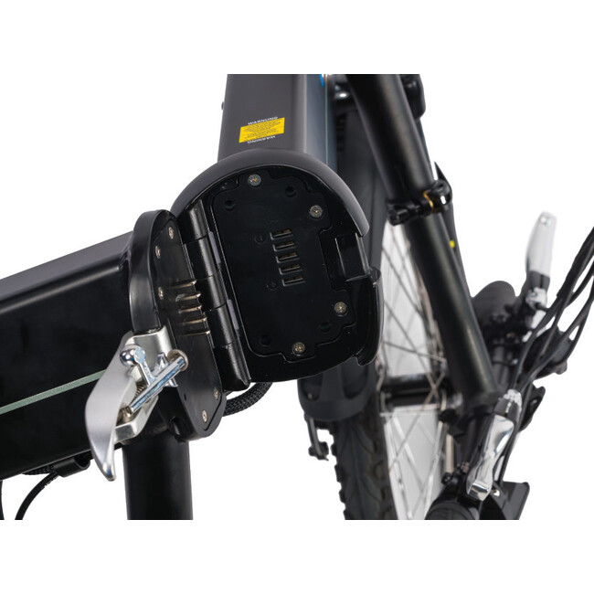Bicicleta Electrica Pliabila Devron 20201 - 20 inch, S, Negru