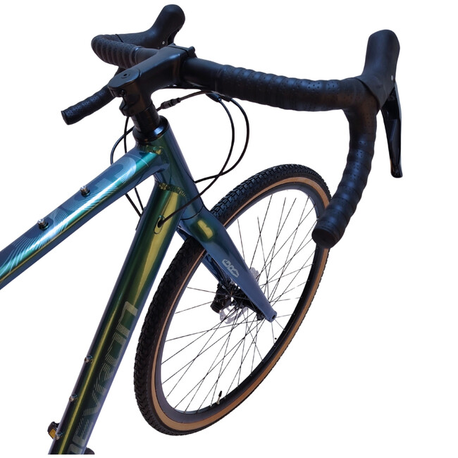 Bicicleta Gravel Devron 1.0 - 28 inch, XL, Verde