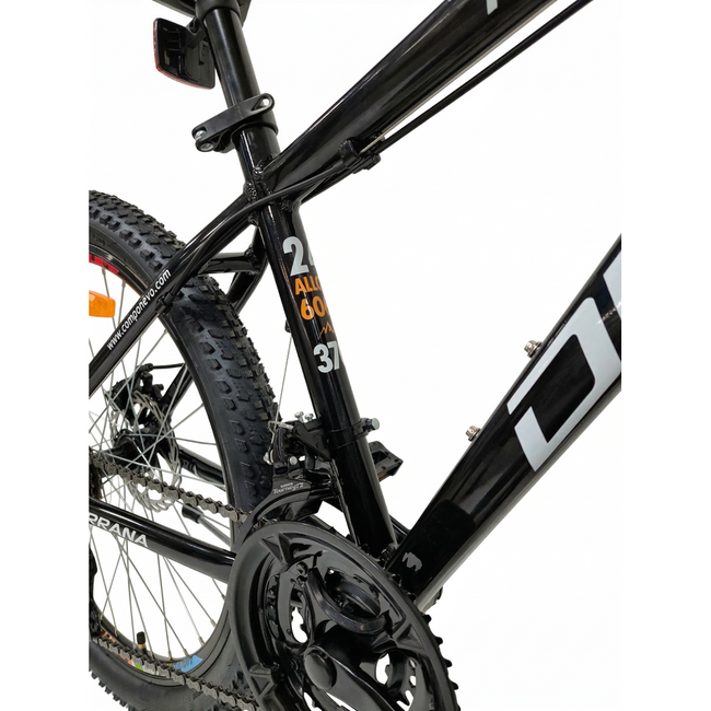 Bicicleta Copii Dhs Terrana 2423, model 2026 - 24 Inch, Portocaliu-Negru