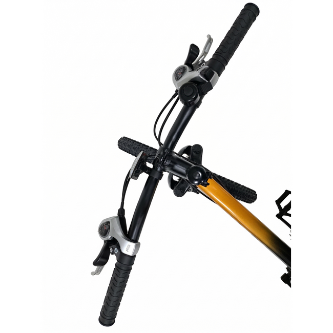 Bicicleta Copii Dhs Terrana 2423, model 2026 - 24 Inch, Portocaliu-Negru