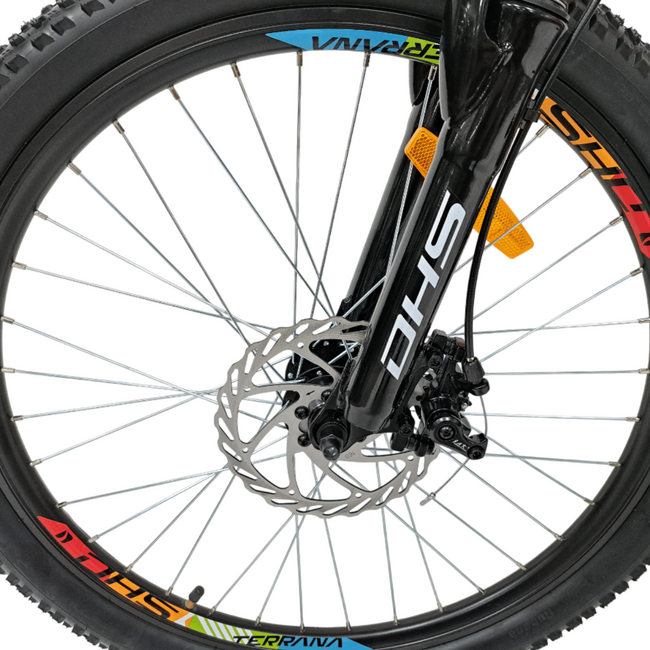 Bicicleta Copii Dhs Terrana 2423, model 2026 - 24 Inch, Roz-Violet
