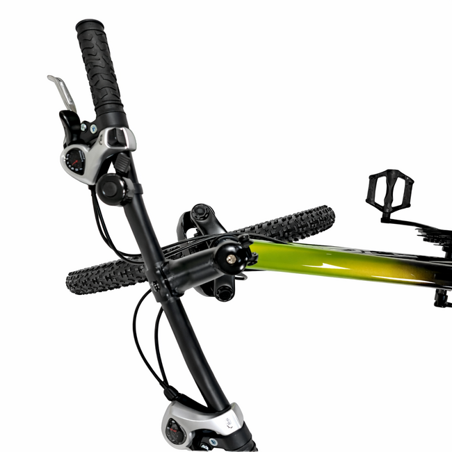 Bicicleta Copii Dhs Terrana 2423, model 2026 - 24 Inch, Verde-Negru