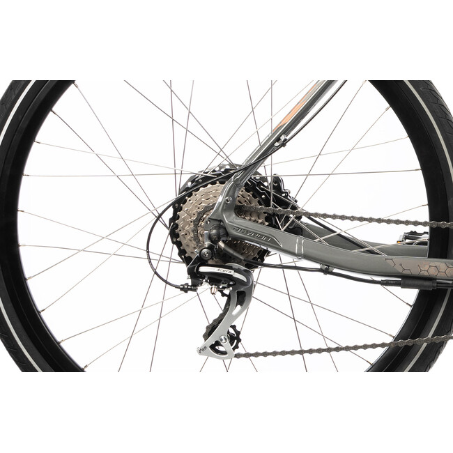 Bicicleta Electrica Afisport C17 - 28 Inch, L-XL, Gri