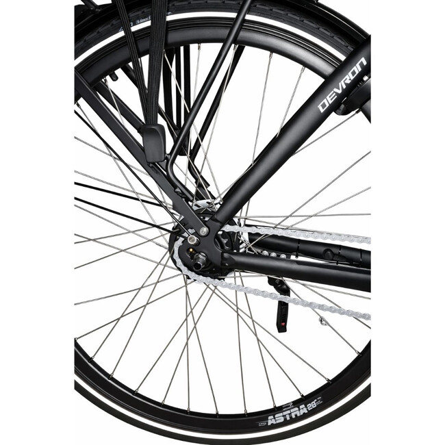 Bicicleta Electrica Devron 28426 - 28 Inch, L, Negru