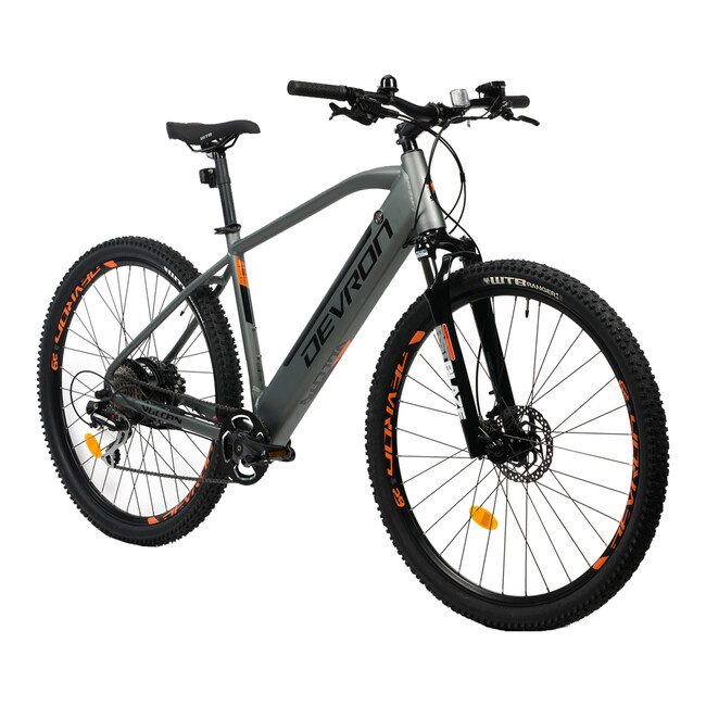 Bicicleta Electrica Devron Vulcan - 29 Inch, L, Gri