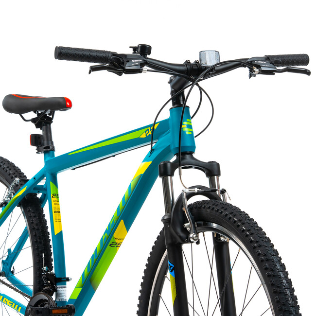 Bicicleta MTB Colinelli COL23, Marimea M, 29 inch, Verde, Schimbator Shimano ST-EF500, 21 Viteze, Cadru Aluminiu, Frane V - Brake
