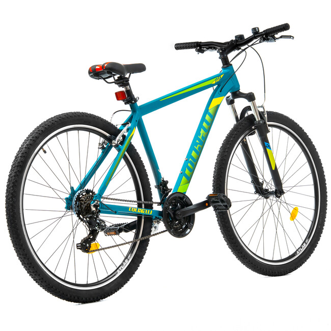 Bicicleta MTB Colinelli COL23, Marimea M, 29 inch, Verde, Schimbator Shimano ST-EF500, 21 Viteze, Cadru Aluminiu, Frane V - Brake