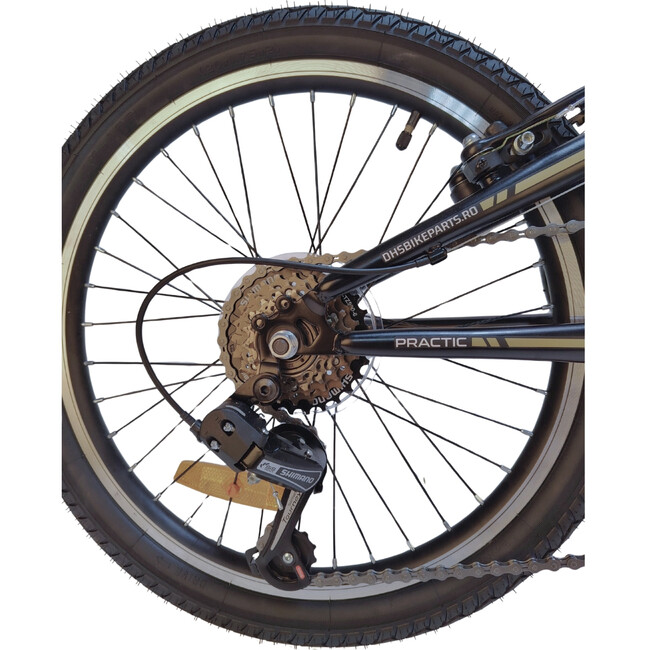 Bicicleta Pliabila Devron Practic 30 - 20 inch, Negru