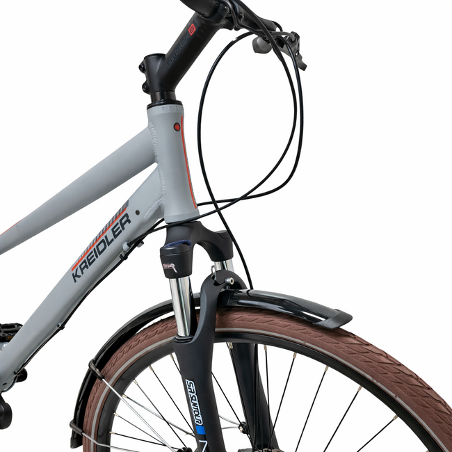 Bicicleta Trekking Kreidler 52856 - 28 inch, M, Gri