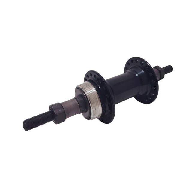 Butuc spate otel ED, 36 gauri, pentru spite 14G, OLD 130 mm, ax 3/8", lungime 185 mm