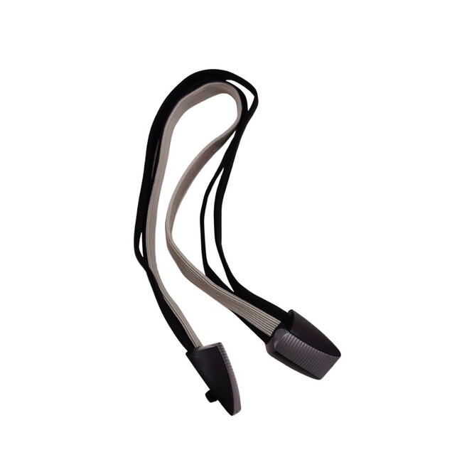 Curea elastica portbagaj bicicleta, Negru-Crem