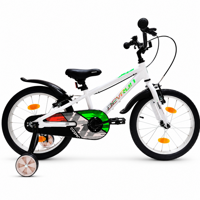 Bicicleta Copii Devron Cosmo - 18 Inch, Argintiu