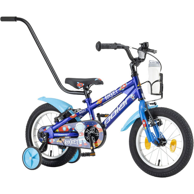 Bicicleta Copii Polar 2024 Rocket - 14 Inch, Albastru