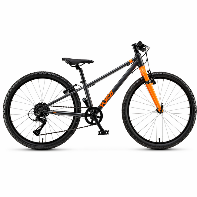 Bicicleta Copii Polar Fuzzy - 24 Inch, Gri