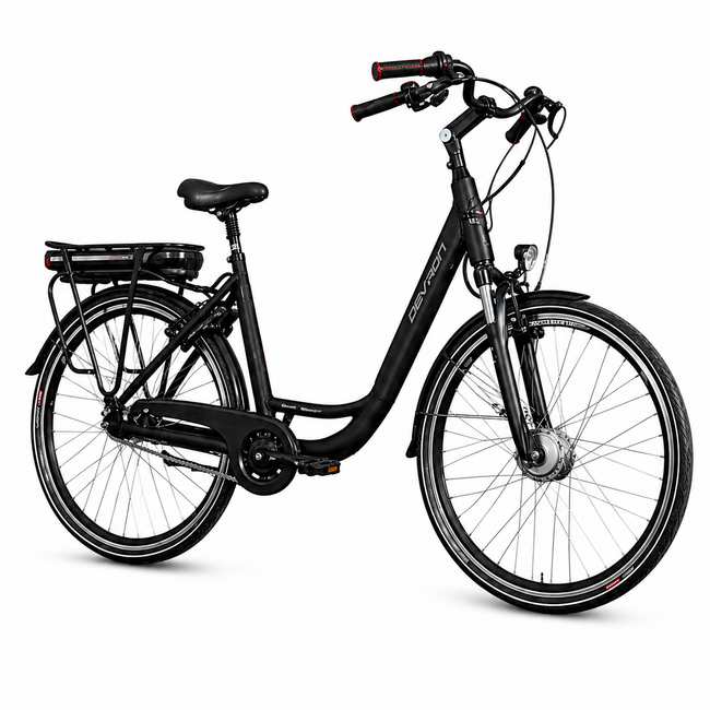 Bicicleta Electrica Devron 28120 VCN7 - 28 Inch, M, Negru