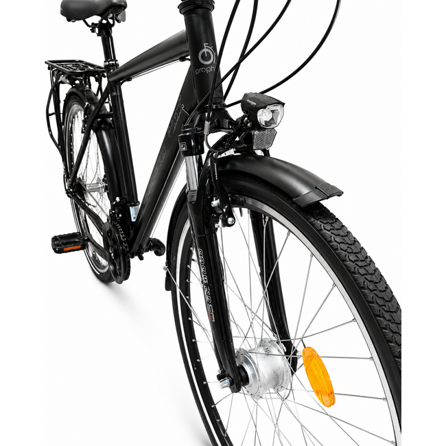 Bicicleta Trekking Prophete 52775 - 28 inch, L, Negru
