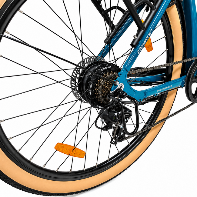 Bicicleta electrica Oras Devron 28200 - 28 inch, M, Albastru